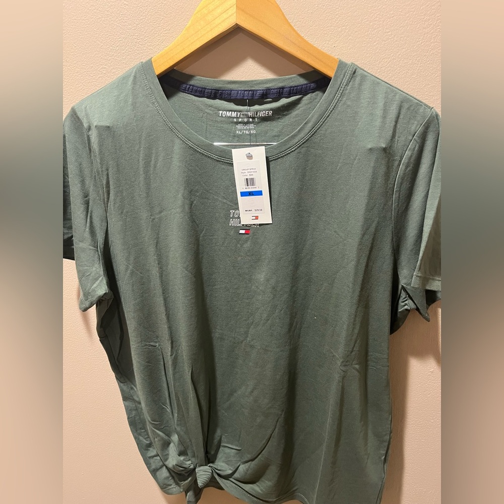 Tommy Hilfiger Olive Green Tee